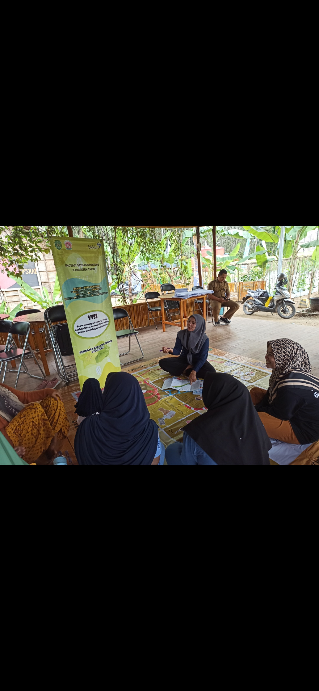 Pelaksanaan kegiatan Inovasi "Belimbing Bekupas" belajar dan bimbingan bersama keluarga untuk pencegahan anak stunting di Kampung KB