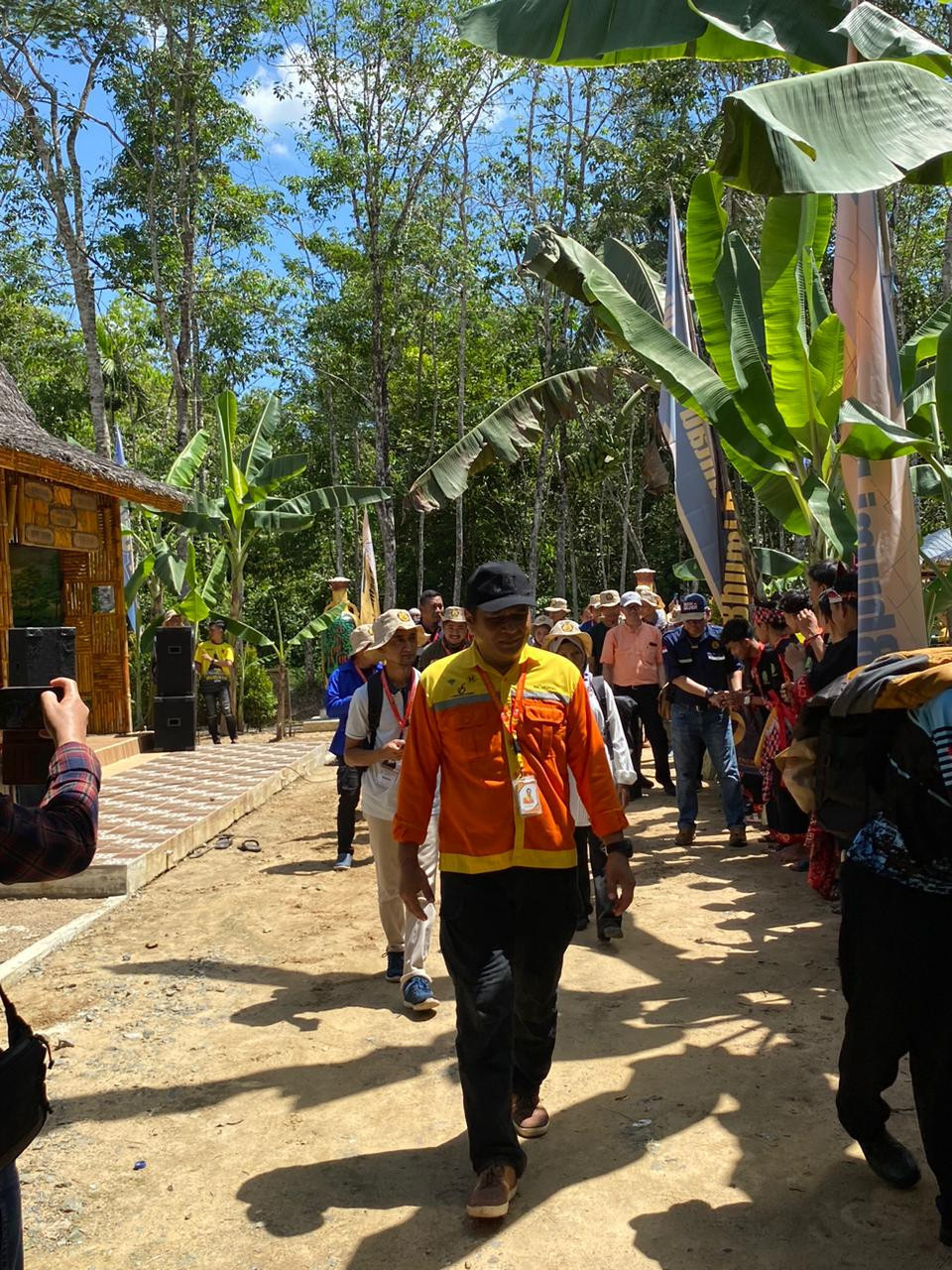 Pelatihan Pengembangan Pemberdayaan Masyarakat (PPM)oleh PT Bhumi Rantau Energi,yg bertempat di Agro Wisata Terpadu Desa Bitahan Baru