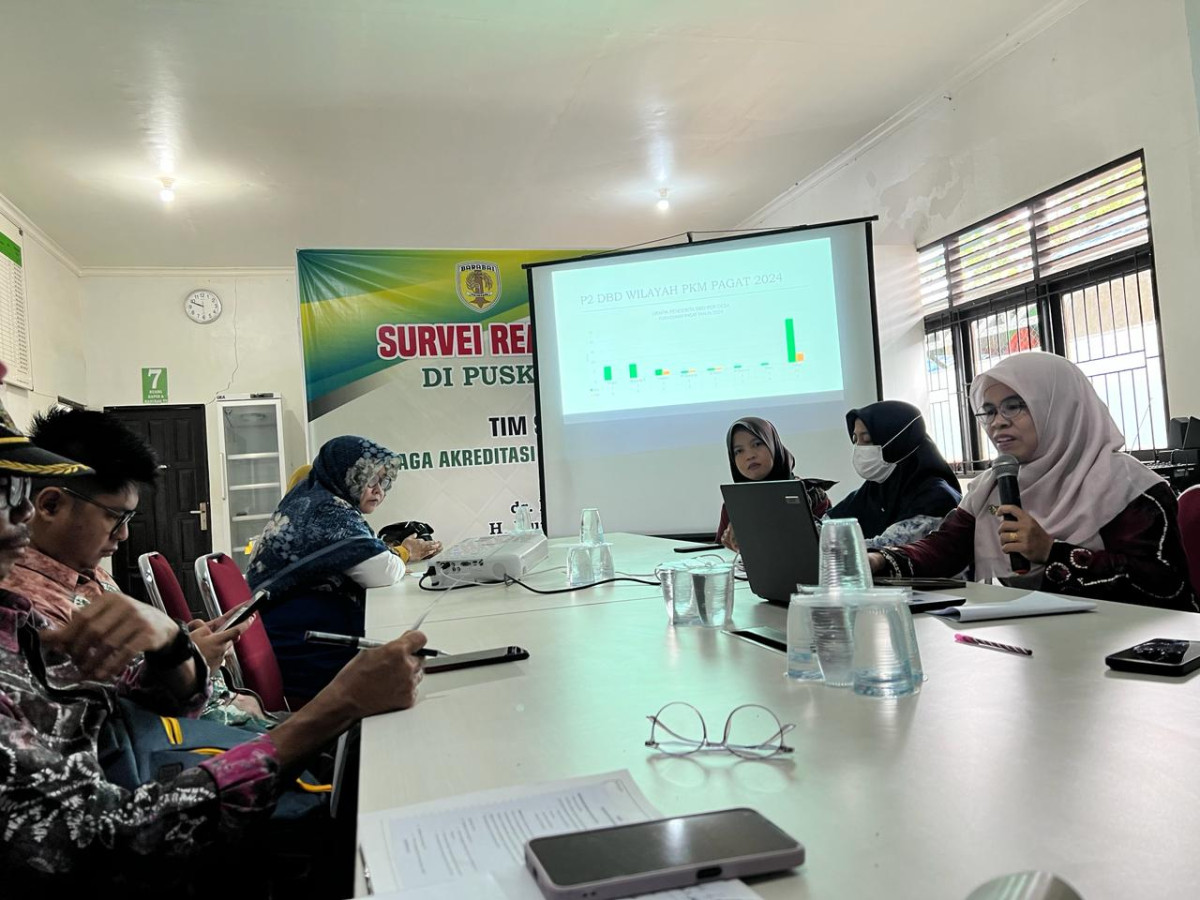 Pertemuan Lokakayra mini lintas sektor puskesmas pagat kecamatan batu benawa