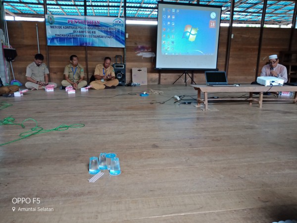 Sosialisasi mkjp di desa kampung kb tk. Kabupaten HSU