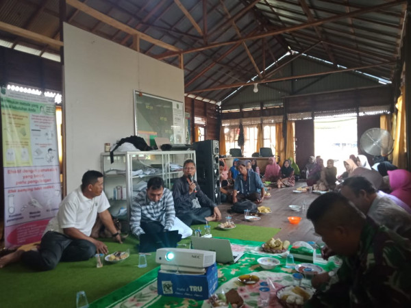 Pertemuan Kelompok Kerja Di Kampung Kb Desa Mawar Sari