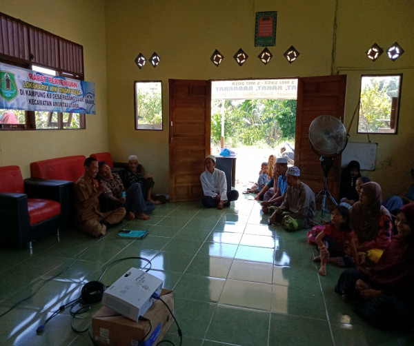KEGIATAN LOKA KARYA MINI KAMPUNG KB DESA PADANG LUAR KECAMATAN AMUNTAI UTARA KABUPATEN HULU SUNGAI UTARA