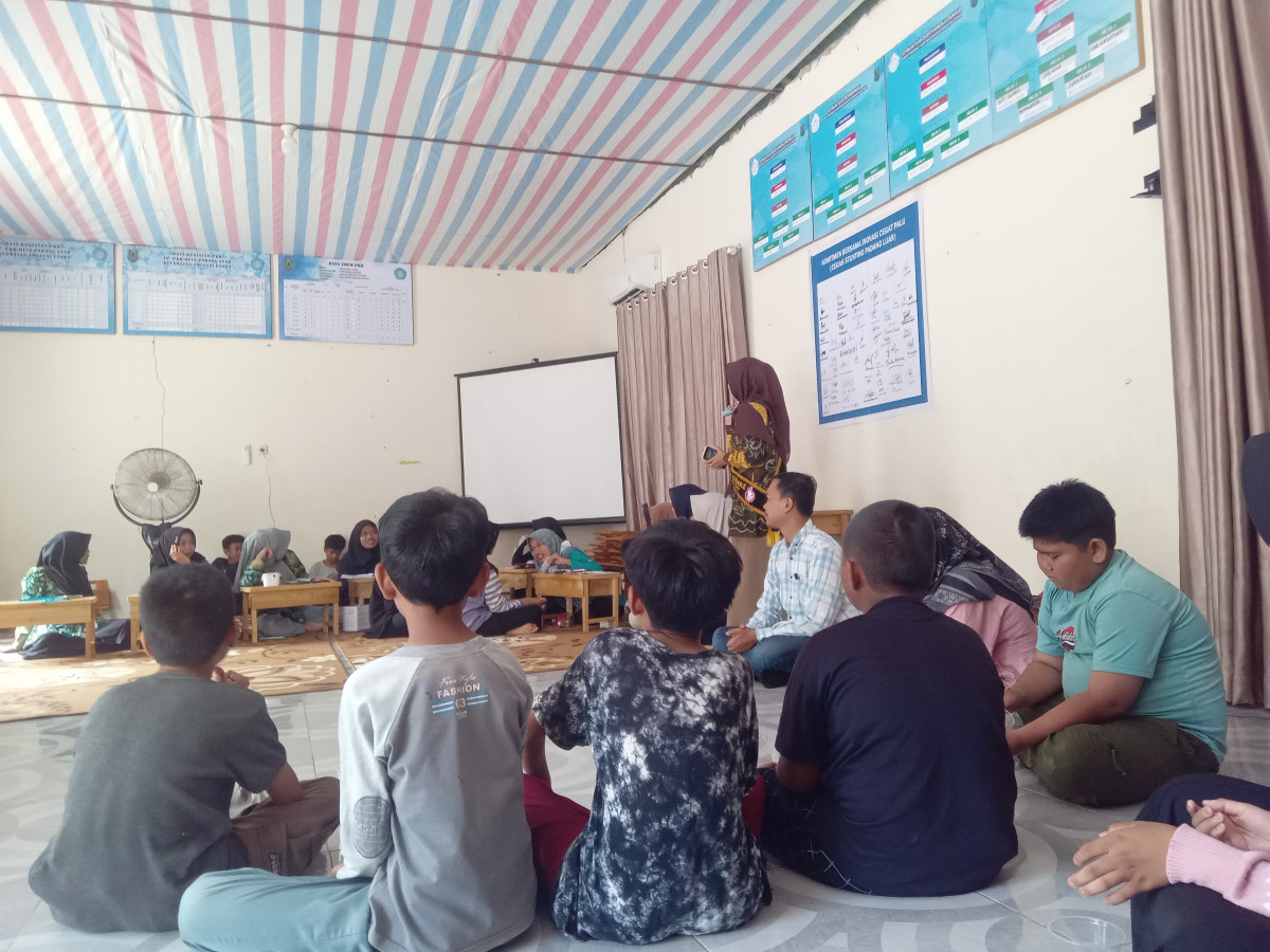 Kegiatan Pik R Dalam Rangka sosialisasi tentang perkembangan remaja