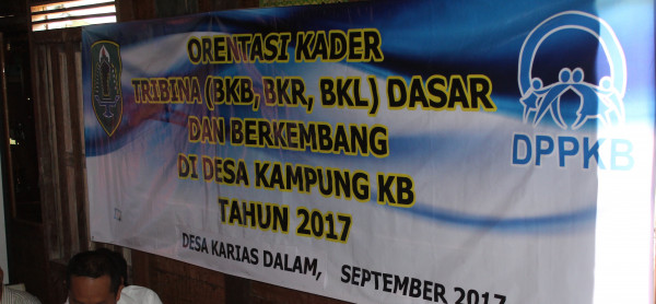 Orientasi Kader Tribina (BKB, BKR, BKL) Dasar dan Berkembang di Desa Kampung KB