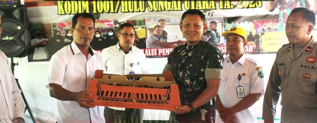 Program Bakti Kemandirian Masyarakat Di Wilayah Kodim 1001 Hulu Sungai