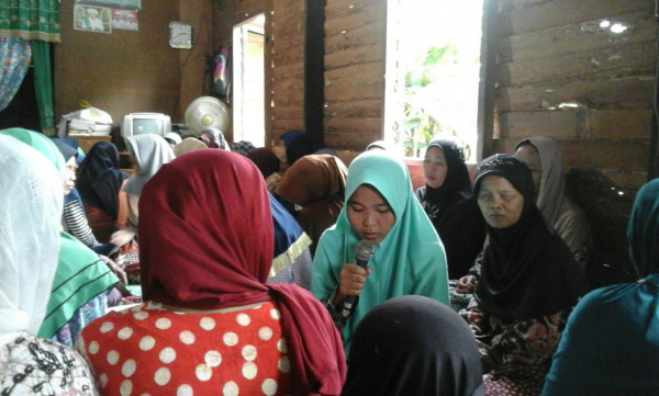 Kegiatan Bina Keluarga Lansia (BKL) di Kampung KB Desa Tuhuran