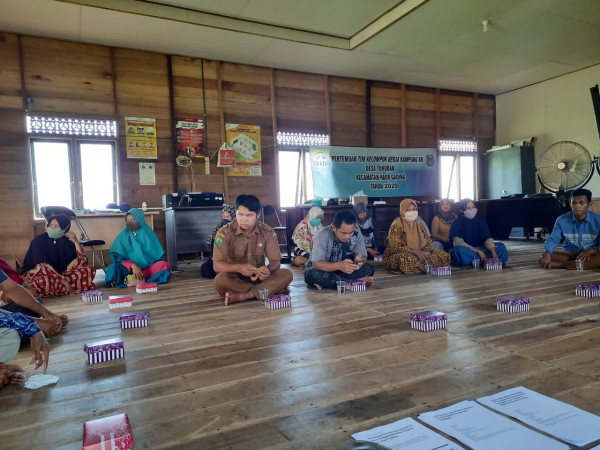 Pertemuan Tim Pokja Kampung KB Desa Tuhuran