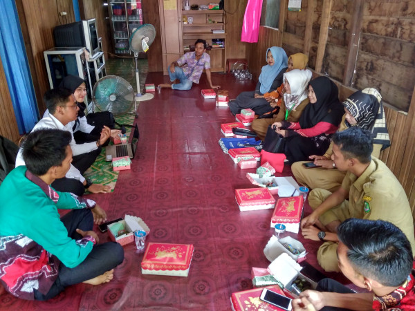 Pertemuan PIK Remaja Di Desa Paminggir Seberang