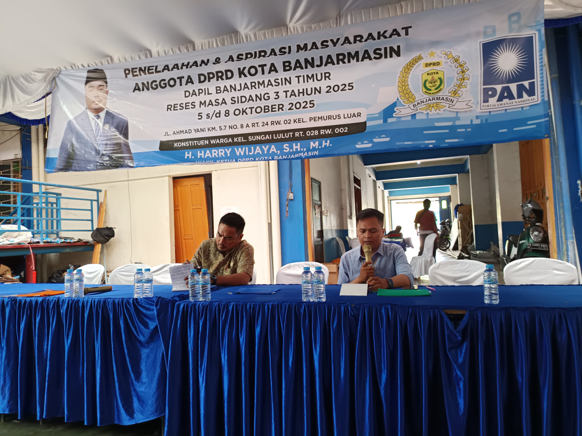 Gambar 2 Reses penelaahandan aspirasi msyarakat