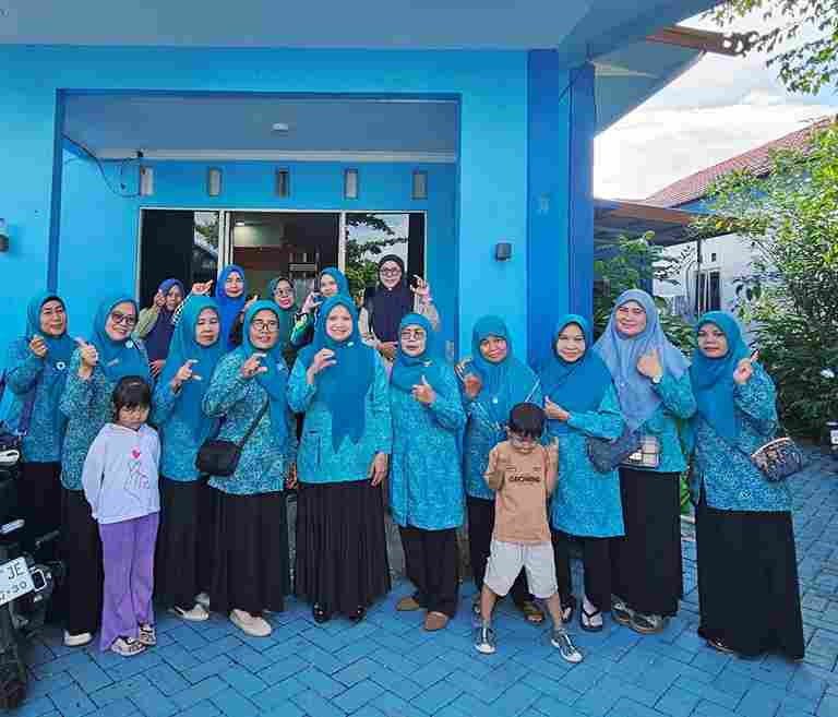 Pertemuan rutin pkk kelurahan