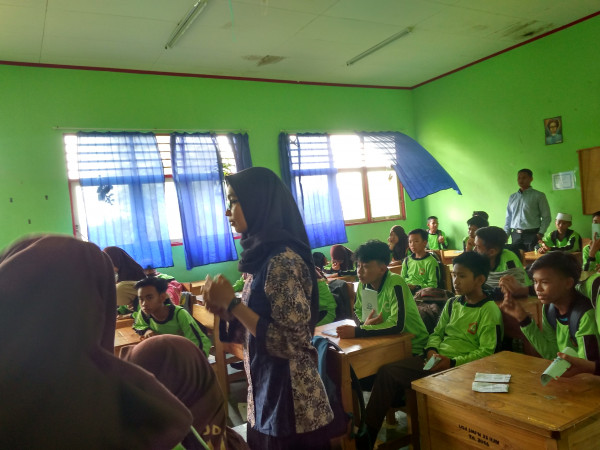 Sosialisasi PIK Remaja di SMPN 35 Banjarmasin