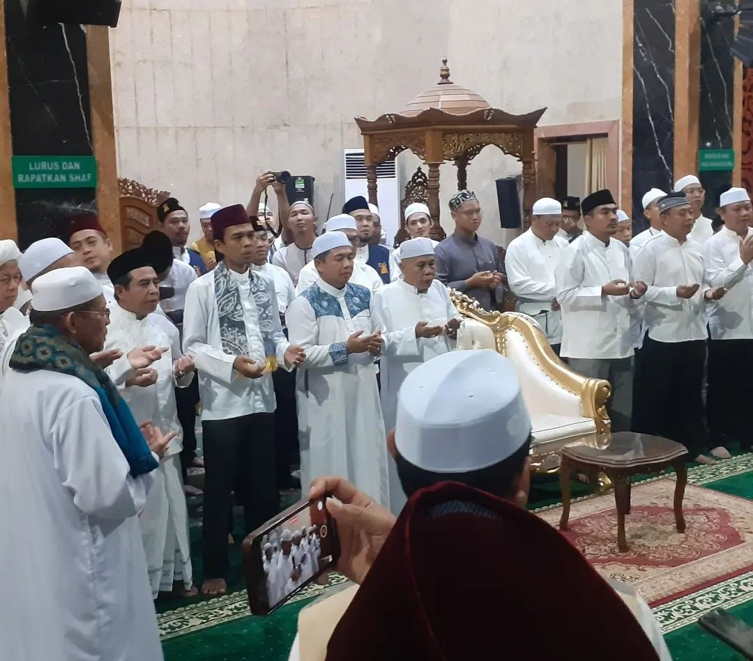 Gelaran Tabligh Akbar ustadz Abdul Somad di Mesjid Ar-Raudah dalam Rangka Hari Jadi Kota Banjarmasin