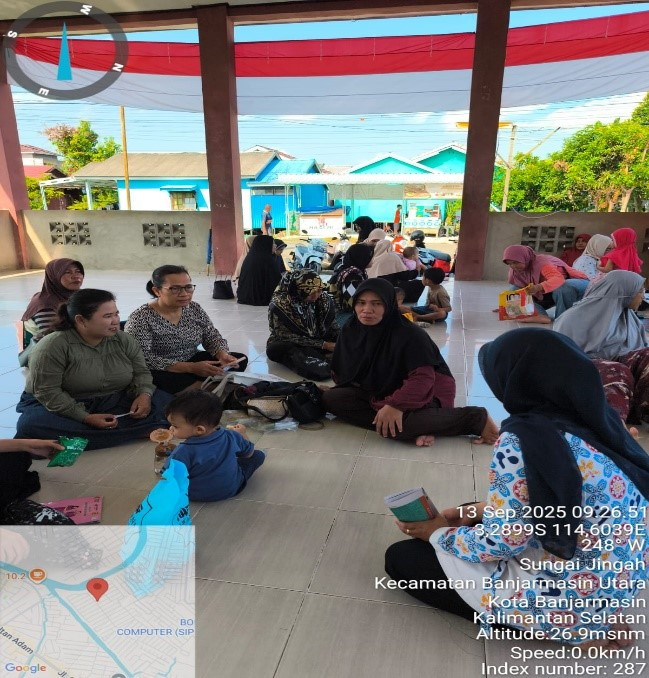 Melakukan Pembinaan Poktan BKB Kenanga