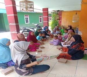 Melakukan Pembinaan Poktan BKB Teratai