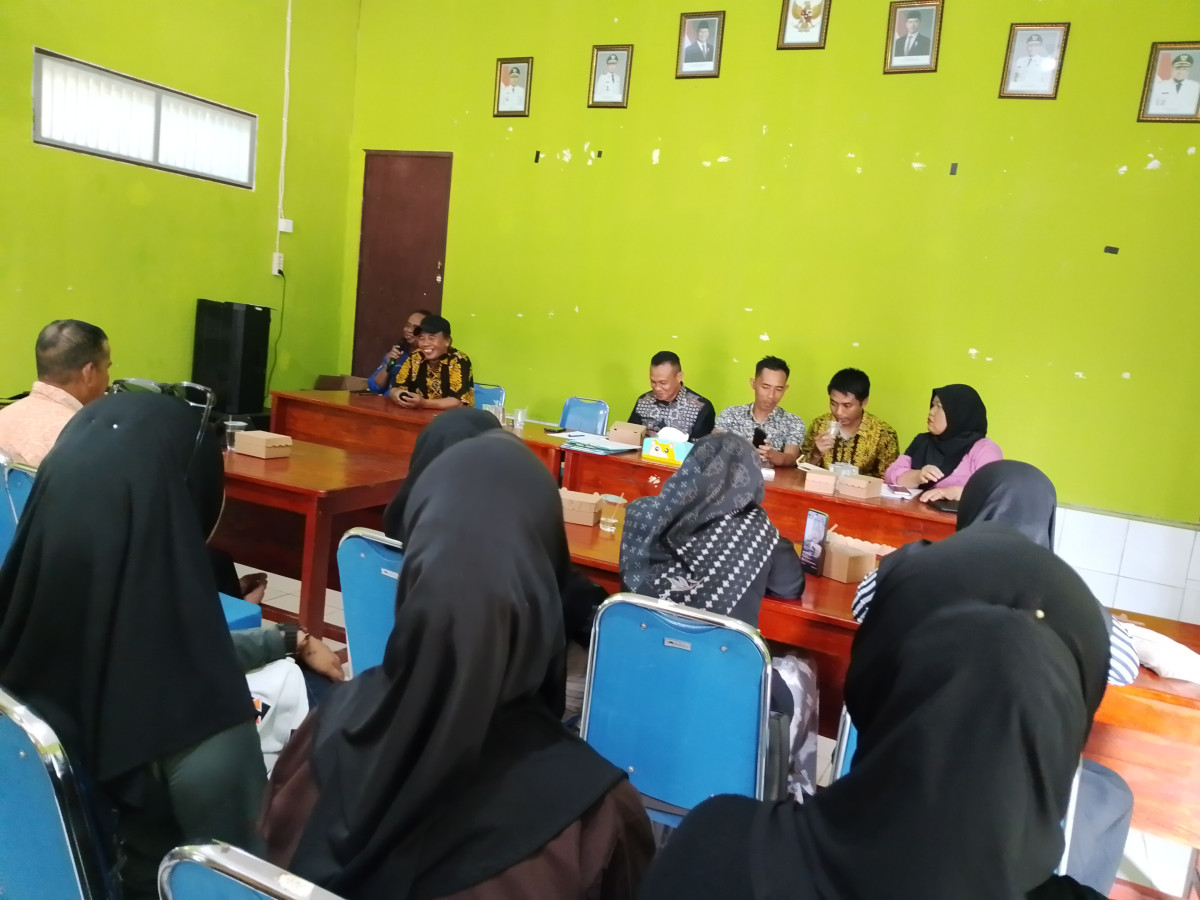Rapat pembentukan panitia turnamen volly ball