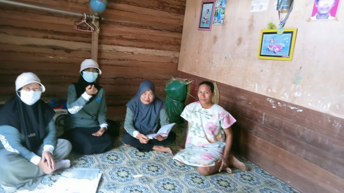 Kunjungan rumah Tim Pendamping Keluarga