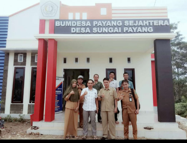 Menghadiri Kunjungan Kerja DPMD Kab ke BUMDes Sungai Payang