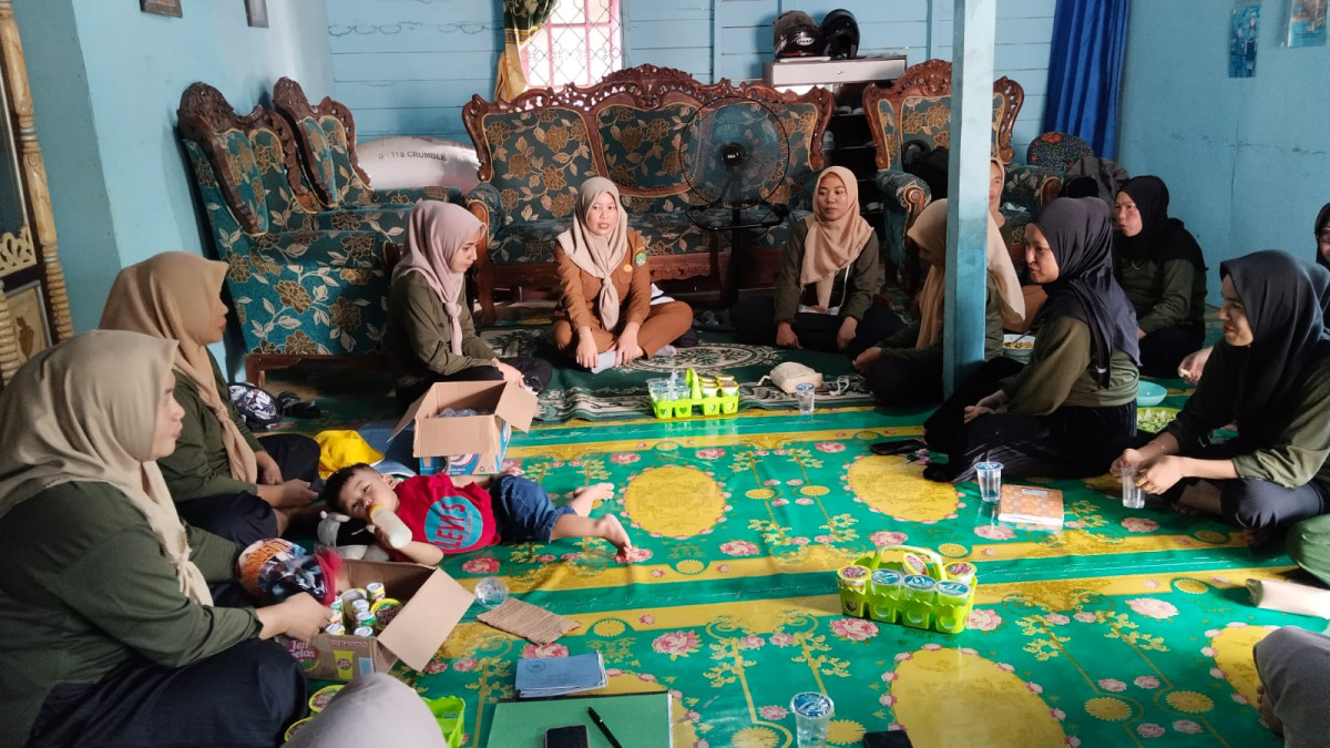 Pertemuan UPPKA Bahagia Sejahtera Dusun Tani Bahagia dan Dusun Karya Tani Kampung KB Sahang Sejahtera