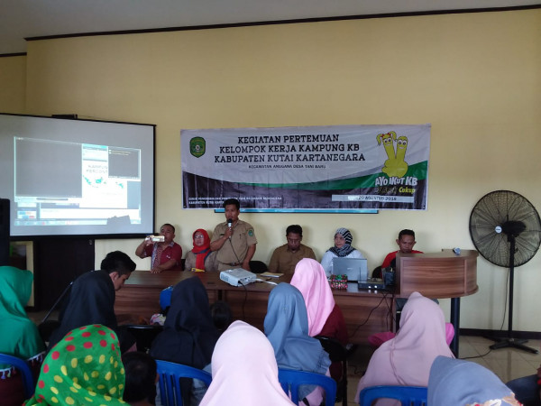 Kegiatan Pertemuan Kelompok Kerja Kampung KB Kabupaten Kutai Kartanegara