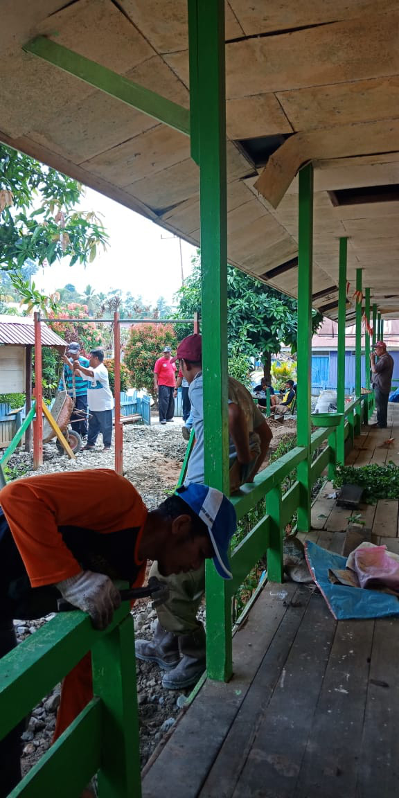 Kerja bakti dikampung kb loa tebu