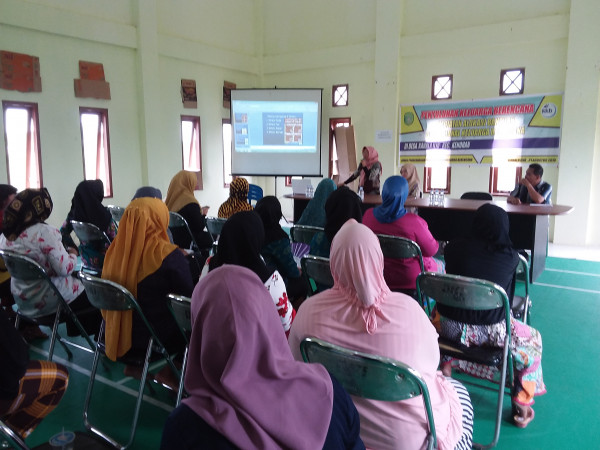 Penyuluhan KB kegiatan alokasi Dana operasional Keluarga Berencana di Kampung KB Jangkor indah