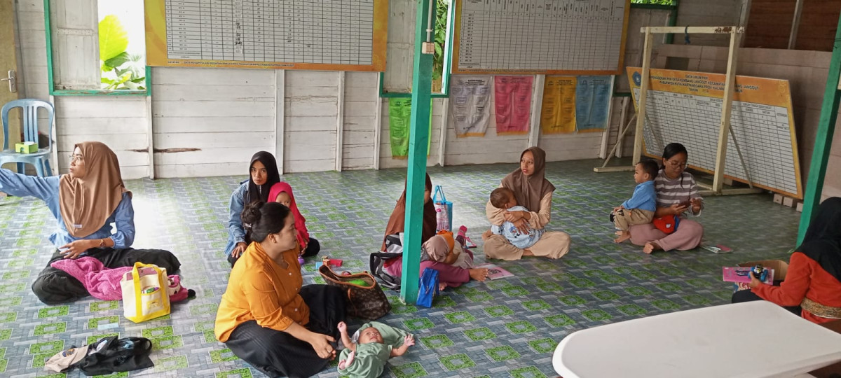Pertemuan dan Pembinaan Kader Kelompok BKB Permata Bunda Desa Kembang Janggut