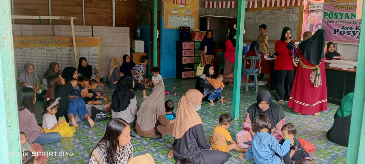 Pertemuan dan Pembinaan Kader Kelompok BKB Permata Bunda Desa Kembang Janggut