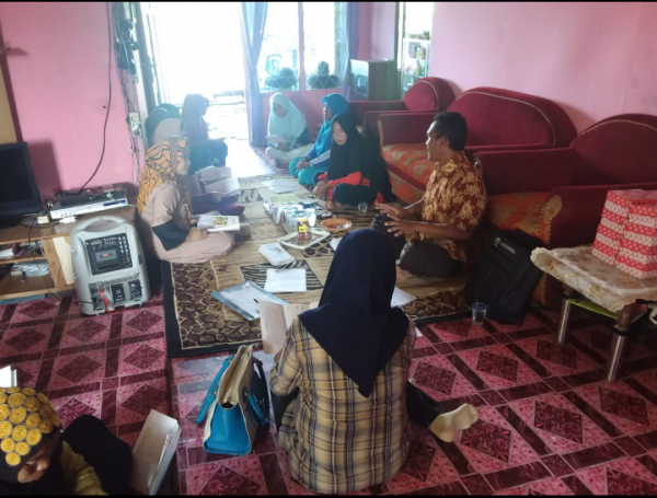 Pertemuan Kader BKB  di Kampung KB Pantai Indah 