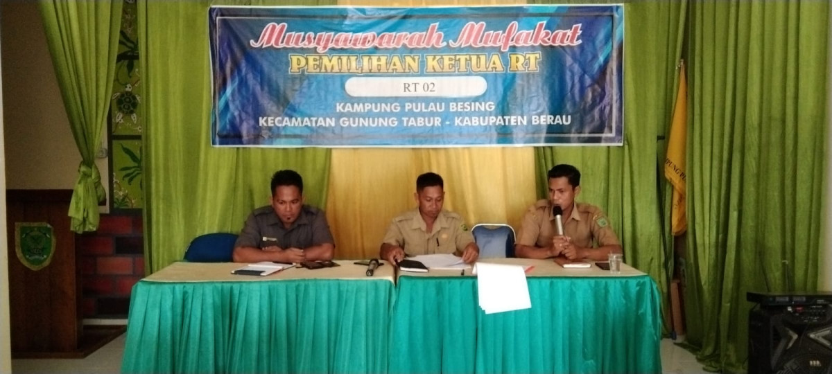 Musyawarah Mufakat Pemilihan Ketua RT