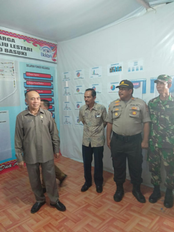 Peresmian Rumah Data Kependudukan Kampung KB Maju Lestari Kabupaten Kutai Barat