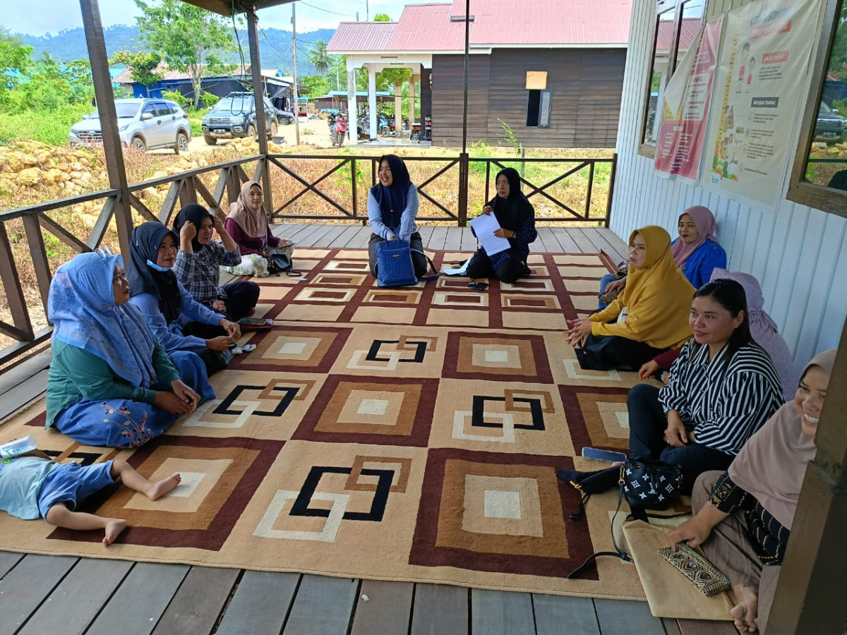 pertemuan kelompok kerja Kampung KB Mutiara bangsa