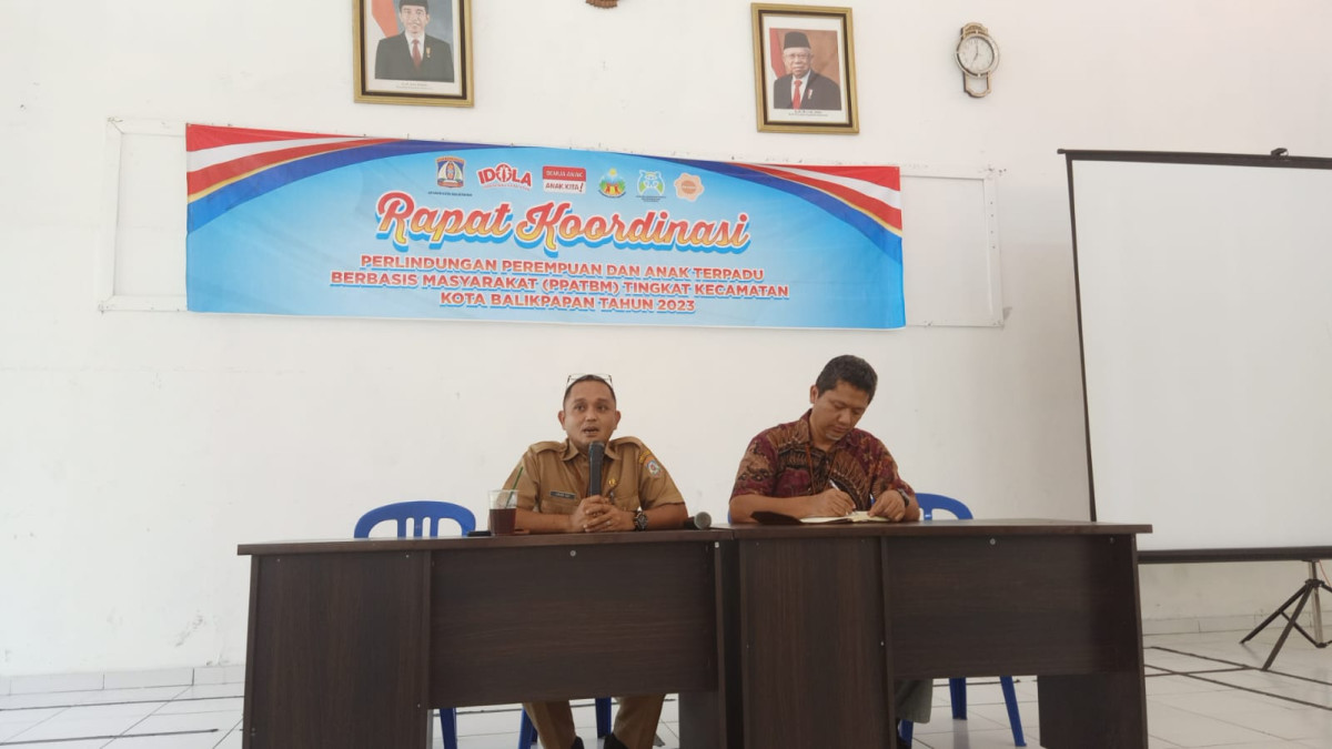 Rapat Koordinasi PPATBM se Kecamatan Balikpapan Timur