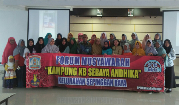 Pertemuan Forum Musyawarah Kampung KB Seraya Adhika