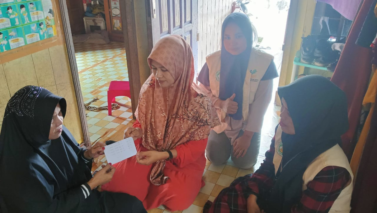 penyerahan bantuan BPJS (PBI)