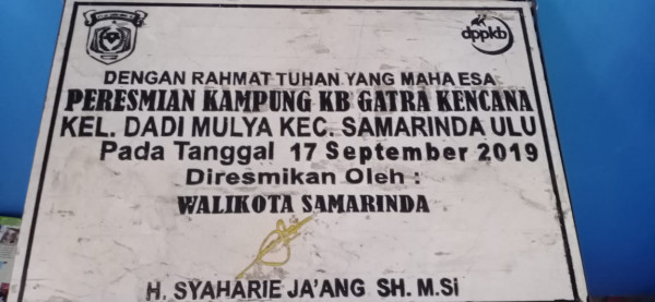 Tanda Jadi Pencanangan