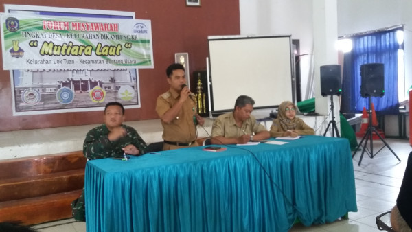 Forum Musyawarah Tingkat Desa di Kampung KB "Mutiara Laut"