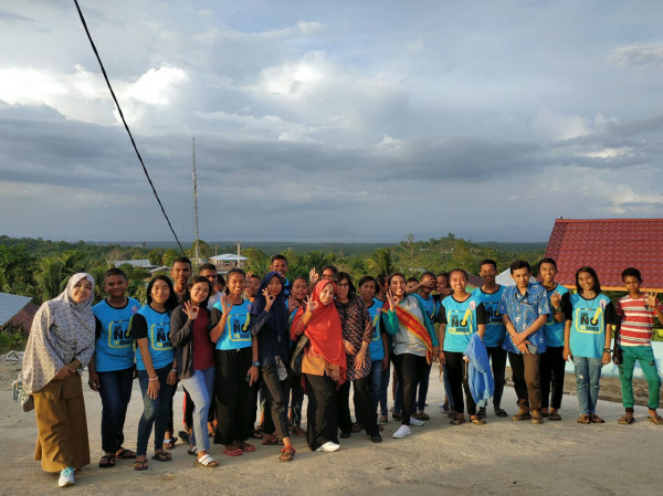 Pertemuan Pembinaan kelompok PIK Remaja Jalur Masyarakat Ketahanan Keluarga berbasis Kelompok Kegiatan Tribina di Kampung KB Lourdes Desa Sungai Limau