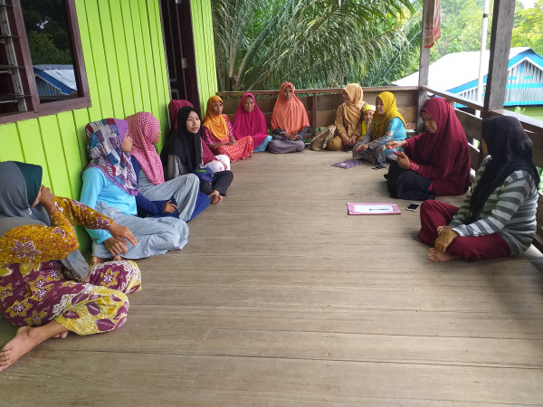 Pertemuan Mini Lokakarya Bersama Unsur Masyarakat dan Pemerintah Desa Menyusun jadwal pengajian rutin di Kampung KB Lourdes