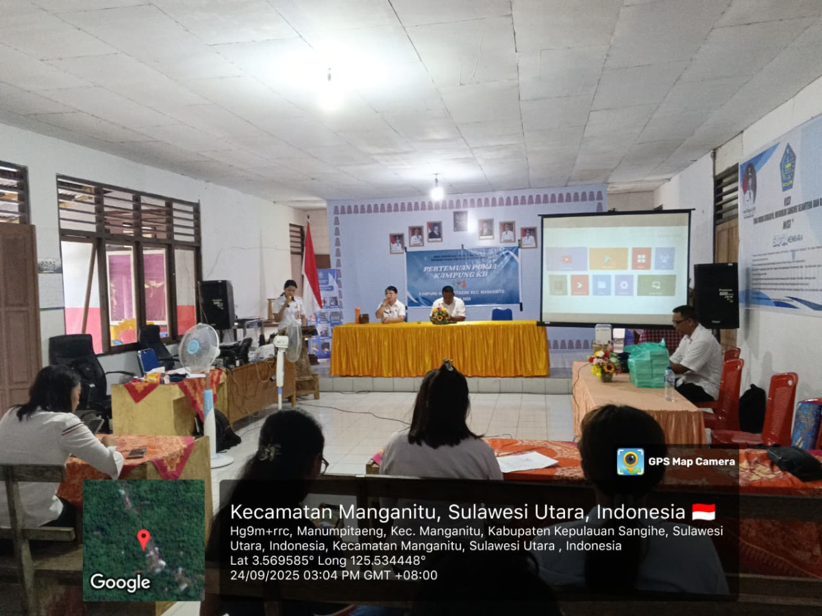 Sosialisasi pembetukan pengurus Pokja Kampung Keluarga Berkualitas