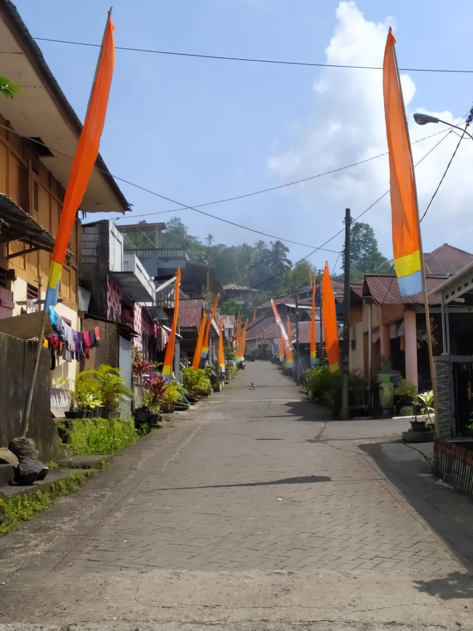 Umbul Umbul di di setiap Perumahan Warga