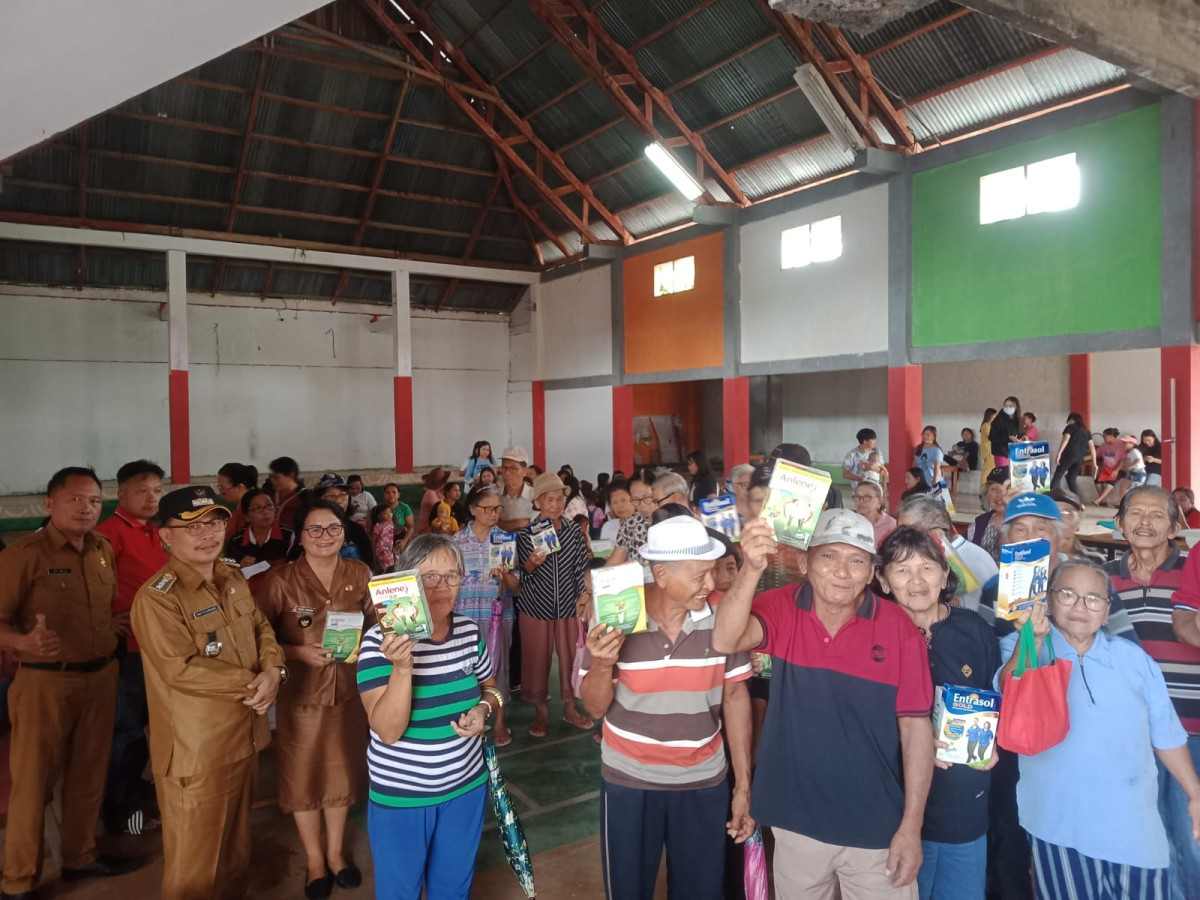 Posyandu bayi, balita lansia dan remaja "17 Febuari 2025"