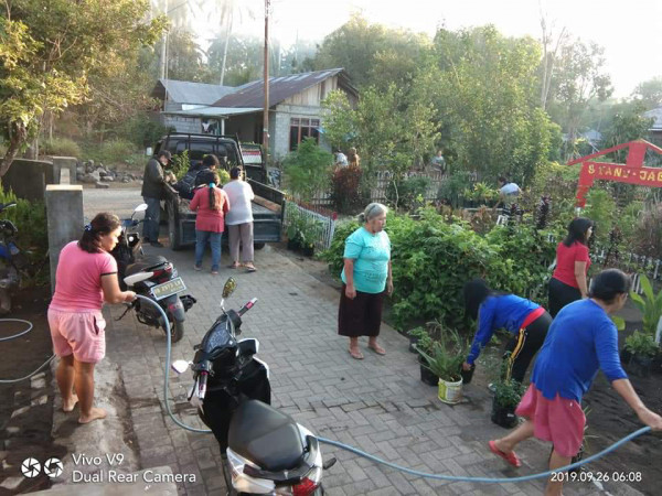 Kerja Bakti dalam Rangka Pembinaan Kabupaten Sehat