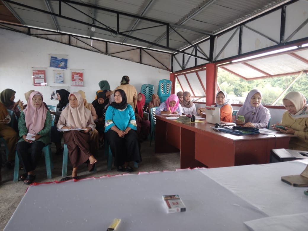 Rapat Khusus Pembentukan Pengurus Kampung KB Maju Bersama Desa Bulutui Periode 2023-2026