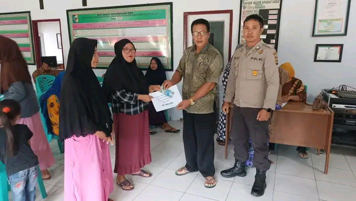 Penyaluran Bantuan Langsung Tunai Bagi Keluarga Penerima Manfaat