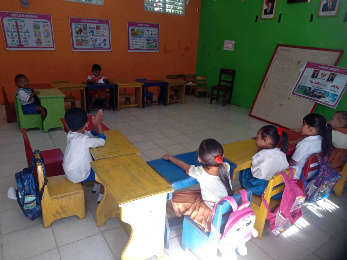 Suasana ruangan kelas