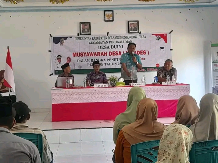 Kegiatan Musyawarah Desa Dalam Rangka Menyusun Rencana Karja Pemerintah Desa (RKPDes)