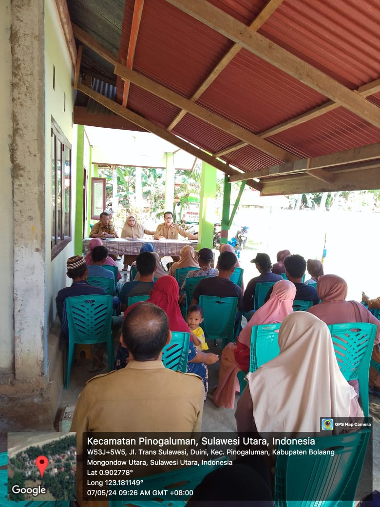 Penyerahan bantuan langsung tunai