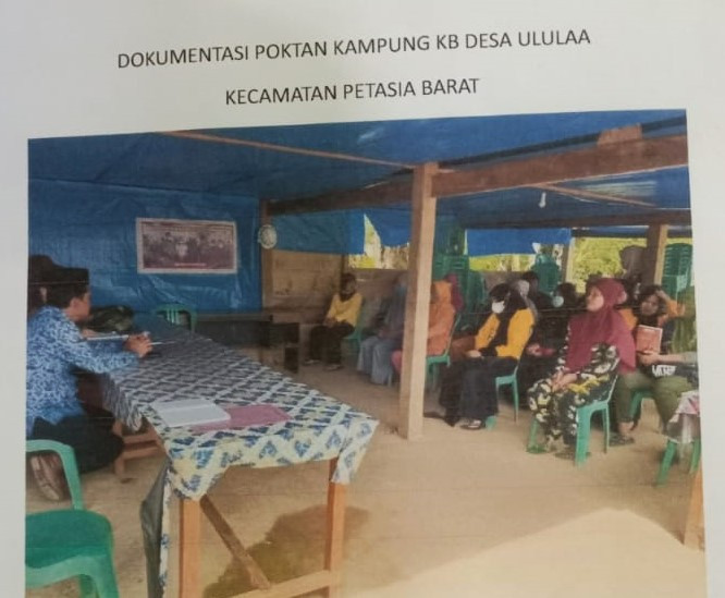 Sosialisasi Orientasi Teknis "Ketahanan Keluarga Berbasis Kelompok Kegiatan (POKTAN BKR)".