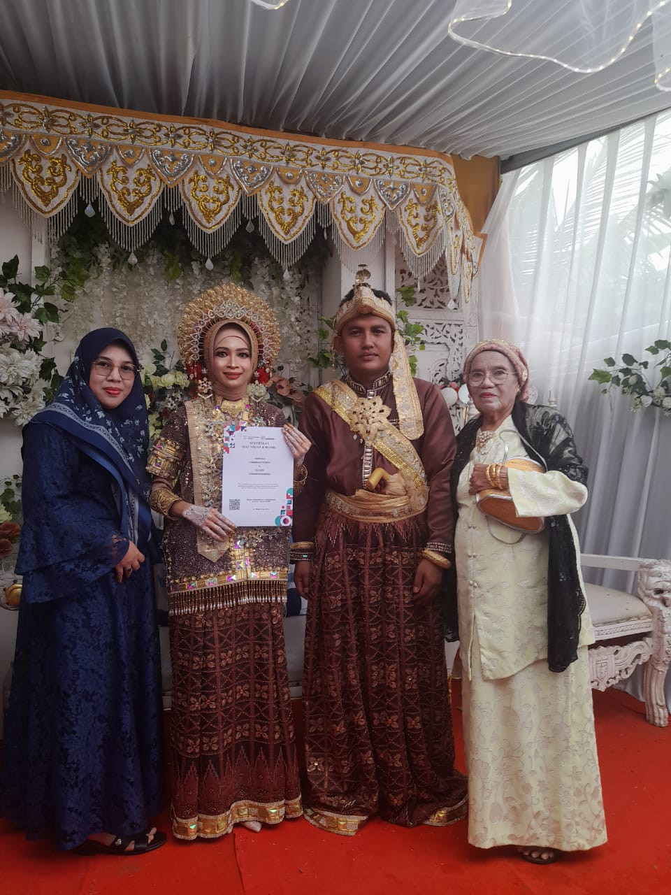 PENDAMPINGAN DAN PENYERAHAN SERTIFIKAT CATIN oleh TPK TIM 2