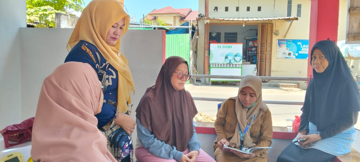 Pendampingan Bumil oleh TPK